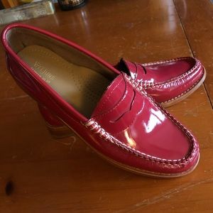 Red WEEJUNS Loafers